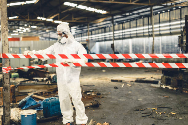 Professional Odor Removal technician working in Elk Creek, KY